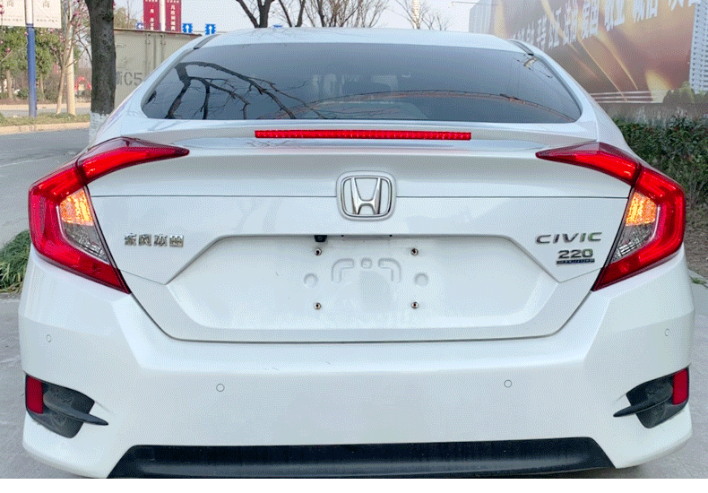 Honda mười thế hệ miễn phí Đuôi xe mới Civic chuyên dụng xe thể thao MC thể thao cố định gió lớn sửa đổi áp lực đuôi - Sopida trên