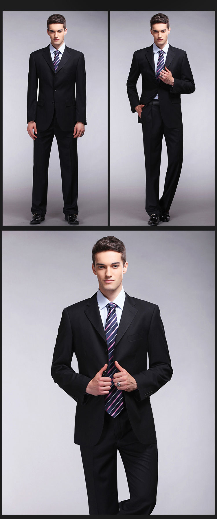 Costume homme en laine pour printemps - Ref 1553063 Image 25