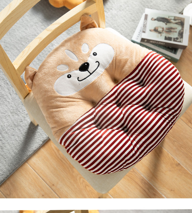 Phim hoạt hình ghế đệm bàn ăn ghế đệm đệm sofa dày dày thoáng khí không mệt mỏi trường học trẻ em đệm nhỏ đệm lót ngồi