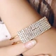 Trang sức Hàn Quốc Thời trang Hàn Quốc nhiều lớp ngọc trai kim cương uốn lượn vòng tay xoắn ốc Hàn Quốc rộng vòng tay nữ vòng tay cartier