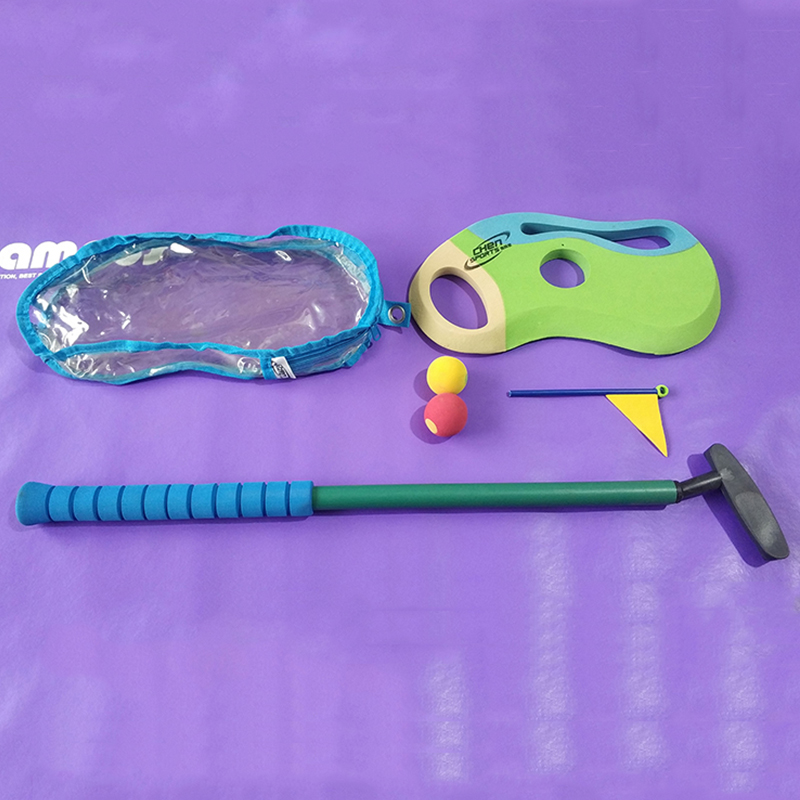 Thai Golden Opera Treasure Fun Golf Group Children Outdoor Early Teaching Rubber Fitness Sensation Integrated Fitness Equipment