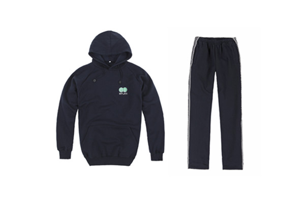 Overseas class winter thin velvet suit (boys and girls the same)DP MYP bilingual use