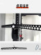 Pull-Up Bar Accessories T-Bar Handle Multi-Hole Adjustable High Pull-Up Trainer High-Position Pull-Down Rack Attachment