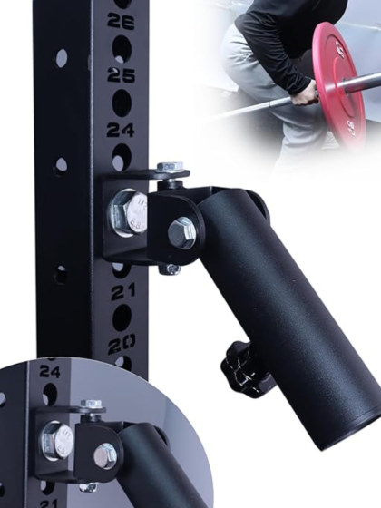 360-Degree Barbell Bar Power Training Deadlift Squat Rack T-Shaped Rowing Machine Fitness Equipment Squat Rack Accessories