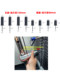 Weight Stack Pin, Bell Plate Storage, Integrated Weight Rack Pin, External Bell Plate Attachment, Weight-Increasing Fitness Accessory