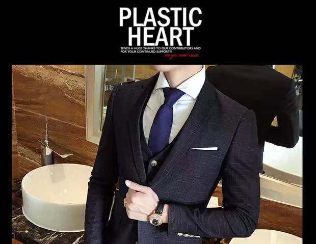 Bộ vest nam phù hợp với chú rể đã kết hôn quần kaki
