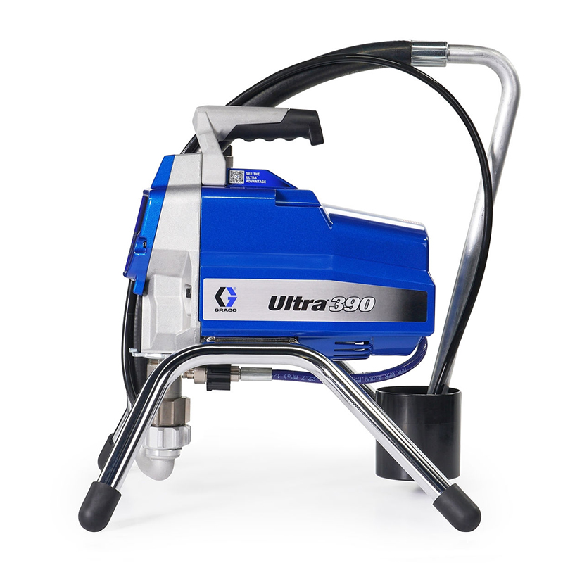 GRACO Ultra390电动喷涂机：工业美学与高效能的完美结合