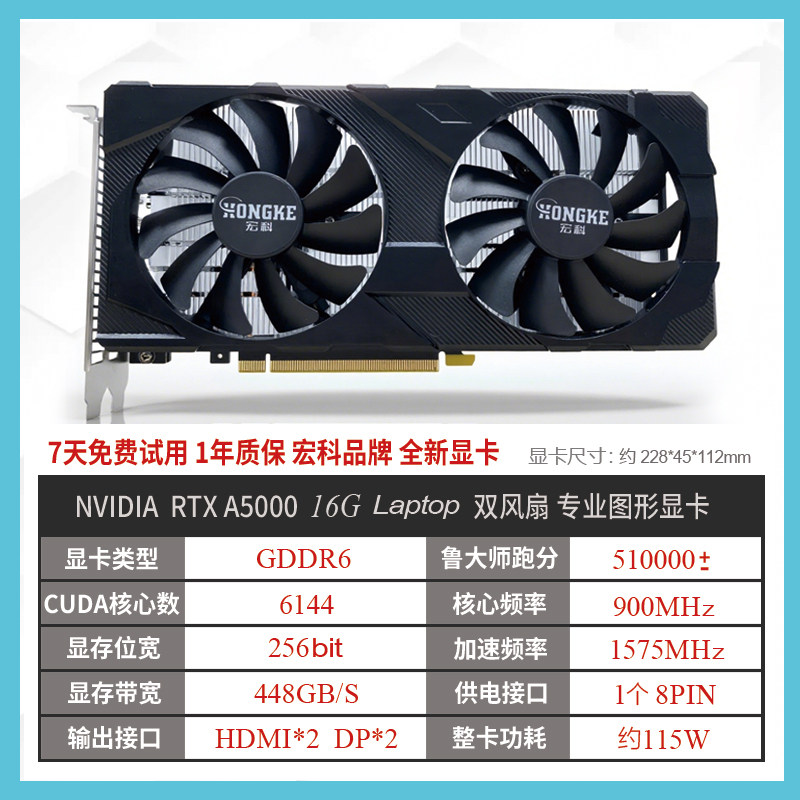 Видеокарта NVIDIA RTX A5000