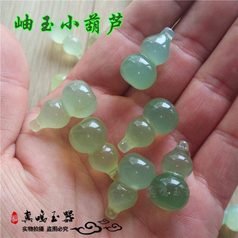 Natural jade hyacinth pendant ancient fitting head decorated with hairpin walking accessories cos Cos DIY materials Jade Xiu Plinth