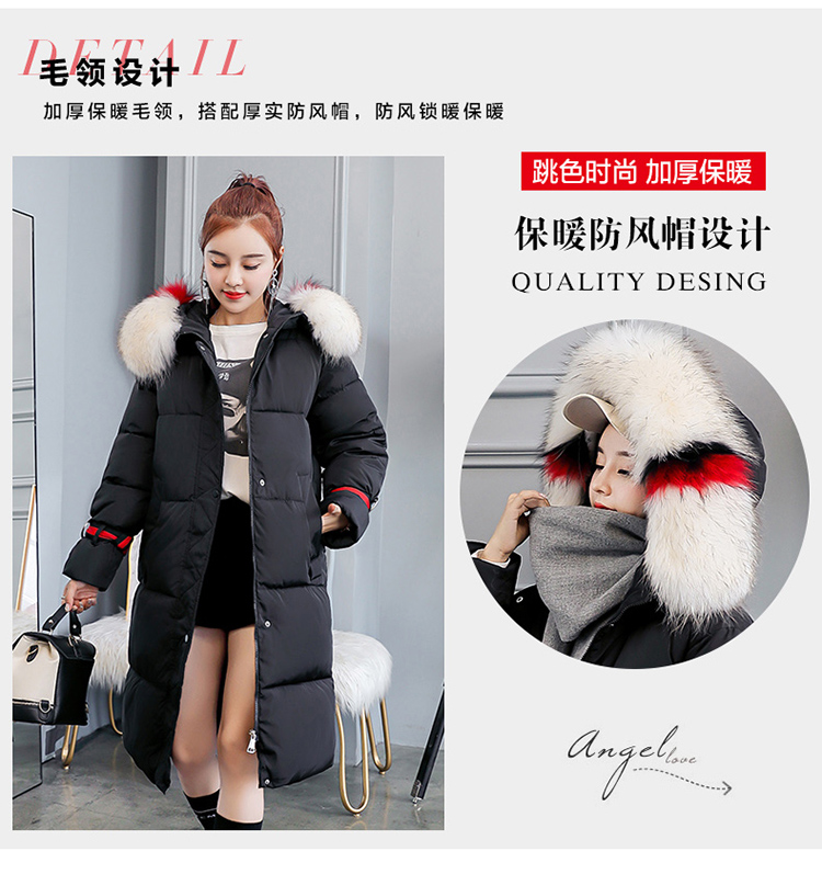 Quần áo bà bầu mùa đông cotton nữ kích thước lớn phụ nữ mang thai rộng Quần áo cotton Phiên bản Hàn Quốc của phụ nữ mang thai dày áo khoác cotton tháng quần áo phụ nữ các kiểu áo bầu đẹp