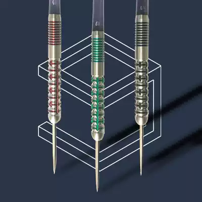 Nine-brand darts AFRO 95% tungsten steel high-end professional hard darts