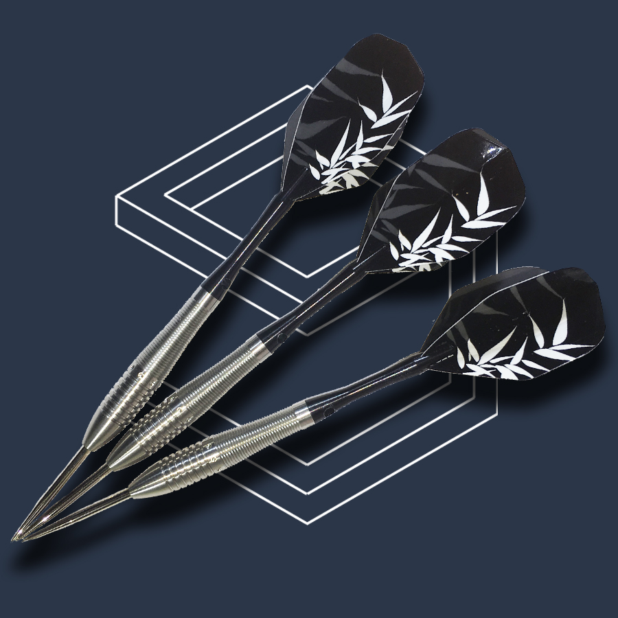 Nine Pai Darts Huajing series 90 tungsten steel hard steel needle 23g special torpedo shape new product