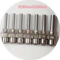 Stainless steel dispensing needle dispensing needle syringe needle nozzle full metal needle dispensing machine needle 1 2 inch