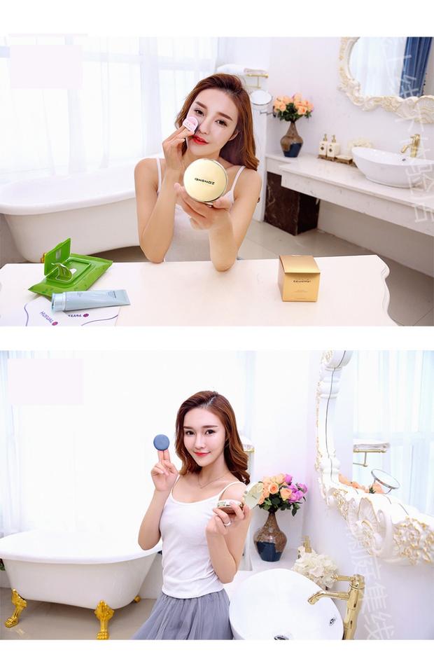 Kem làm đẹp dạng nước dạng kem rạng rỡ theo chiều dọc bb cream nude trang điểm che khuyết điểm làm sáng kem nền dạng lỏng 澜 庭 chính hãng maybellin bb cream