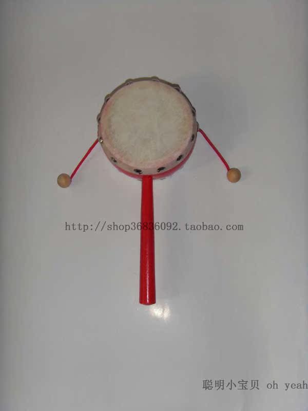 Đặc biệt / Nhạc Orff / Bộ gõ / Đồ dùng dạy học / Âm nhạc / Đồ chơi / Da cừu bằng gỗ 10cm - Đồ chơi nhạc cụ cho trẻ em đàn gỗ cho bé