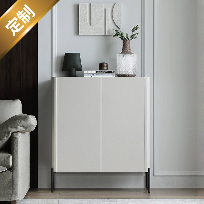 New living room light luxury minimalist porch cabinet wall decoration drawer cabinet modern minimalist sofa side cabinet small apartment customization