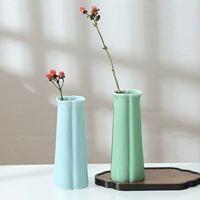 Longquan Celadon Flower Средний номер керамическая ваза класс гидропонная бутылка творческий домашний орнамент цветочный арт перекресток цветочный цветочный перекресток