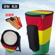 Bộ trống châu Phi trống túi tambourine trống 8/10/12/13 inch dày chống thấm ba lô xách tay nhạc cụ - Phụ kiện nhạc cụ
