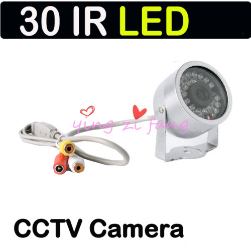 Infrared night vision light CCTV high-definition security surveillance camera lens lens monitoring equipment wired analog power supply