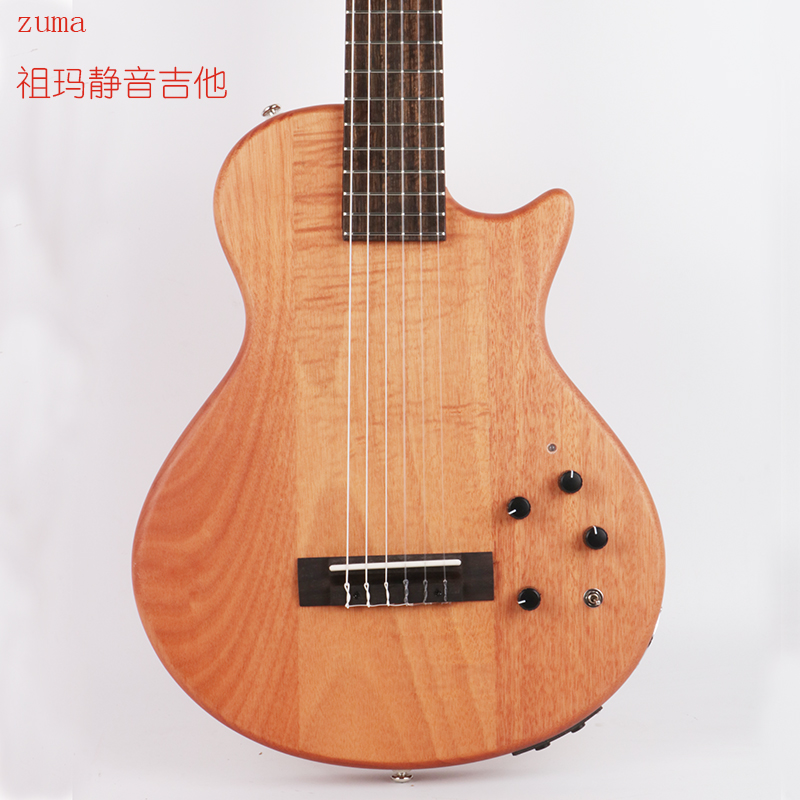 Zuma Zuma Mute Travel Classical Guitar Nylon String Travel Portable Guitit-Taobao