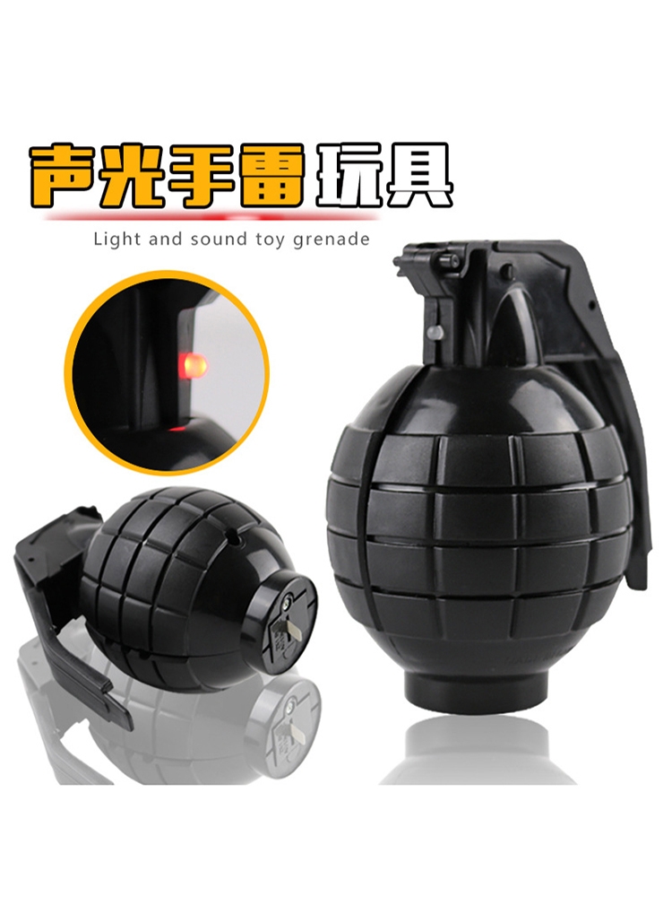 black grenade toy