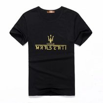 Clothes high school students half sleeves shake the same sum increased plus obesity son pure color S nano waterproof anti-fouling short sleeve t-shirt man