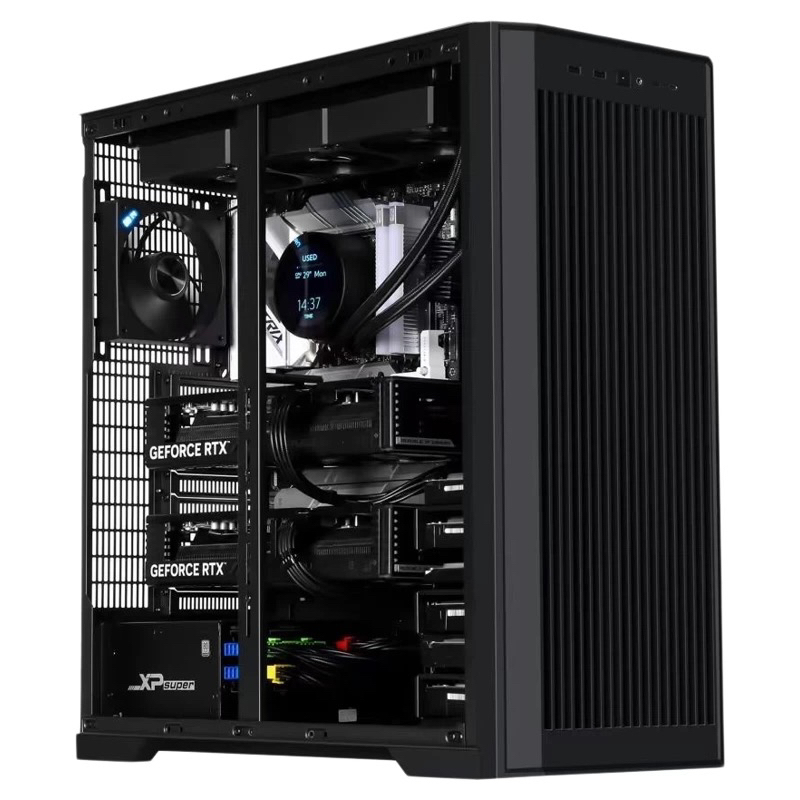 Xianma Ai Super Server Chassis Eatx Dual-Channel X99 Dual Graphics Card Multi-Mechanical Hard Drive Computer Chassis Xianma Ai Super Server Chassis Eatx Dual-Channel X99 Dual Graphics Card Multi-Mechanical Hard Drive Computer Chassis