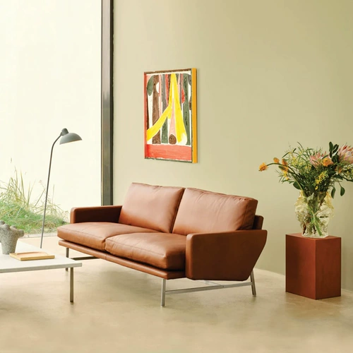 MOREDUO/Итальянский минималистичный тканевый диван Lissoni Sofa PL112, большой плоский диван для гостиной