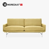 MOREDUO/Итальянский минималистичный тканевый диван Lissoni Sofa PL112, большой плоский диван для гостиной