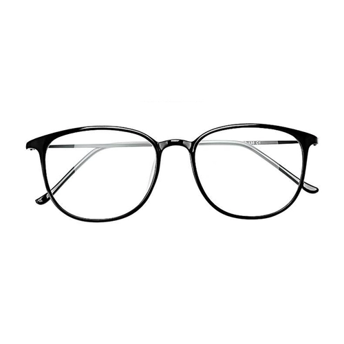 Сверхлегкие черные ретро очки, в корейском стиле