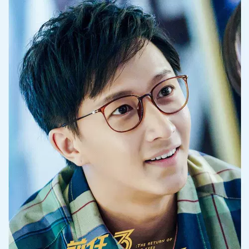 Сверхлегкие черные ретро очки, в корейском стиле