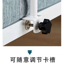 Safety fall bed for the upper bunk in the dormitory fall protection bed bed side rails and baffles connected to the full protective rail