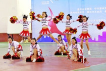 Cheerleading costume female performance suit aerobics competition dance group Childrens adult sports meeting cheerleading performance