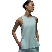 Jordan official Nike Jordan womens quick-drying vest autumn sports breathable loose slit print FB4630