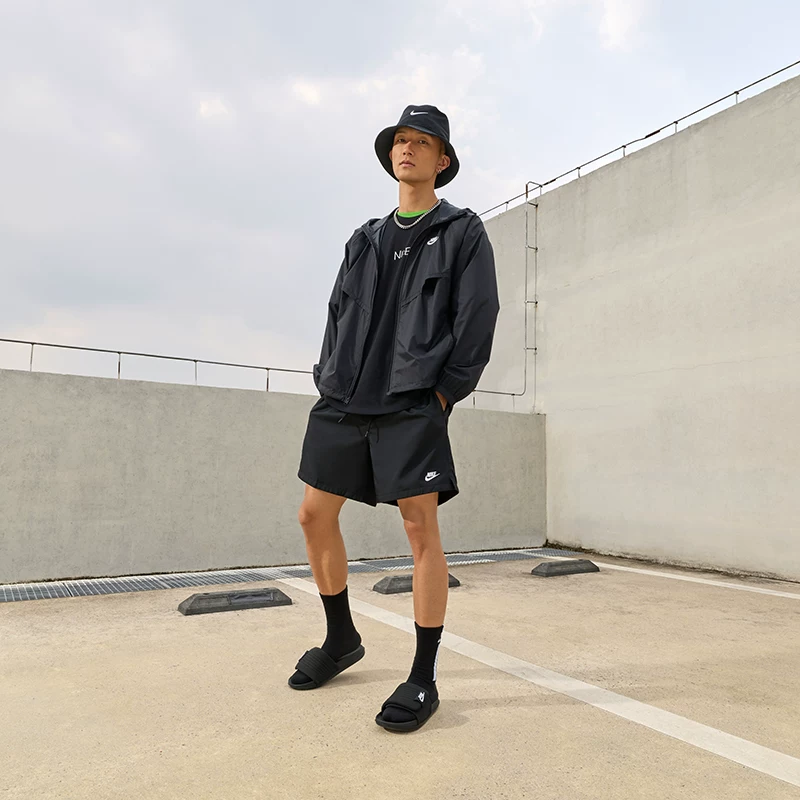 Nike мужские облегченныe сланцы летние домашние тапочки NIKE OFFCOURT ADJUST DQ9624