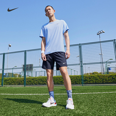 跑步t恤 nike耐克官方dri-fit miler男速干短袖跑步上衣秋防晒反光dv9316
