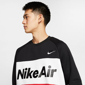 Nike 耐克官方NIKE AIR 男子起绒圆领上衣 新款 卫衣CJ4828