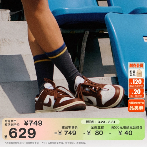 Nike Dunk Low женская спортивная обувь осенние ретро кроссовки с низким амортизирующим верхом DD1503