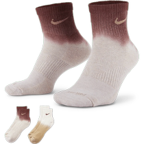 Nike official EVERYDAY comfortable quick-drying sports socks 2 pairs of summer support FJ4913