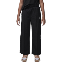 Jordan Official Nike Jordan Girls JUMPMAN Big Childrens Woven Trim Pants Sweatpants HQ8131