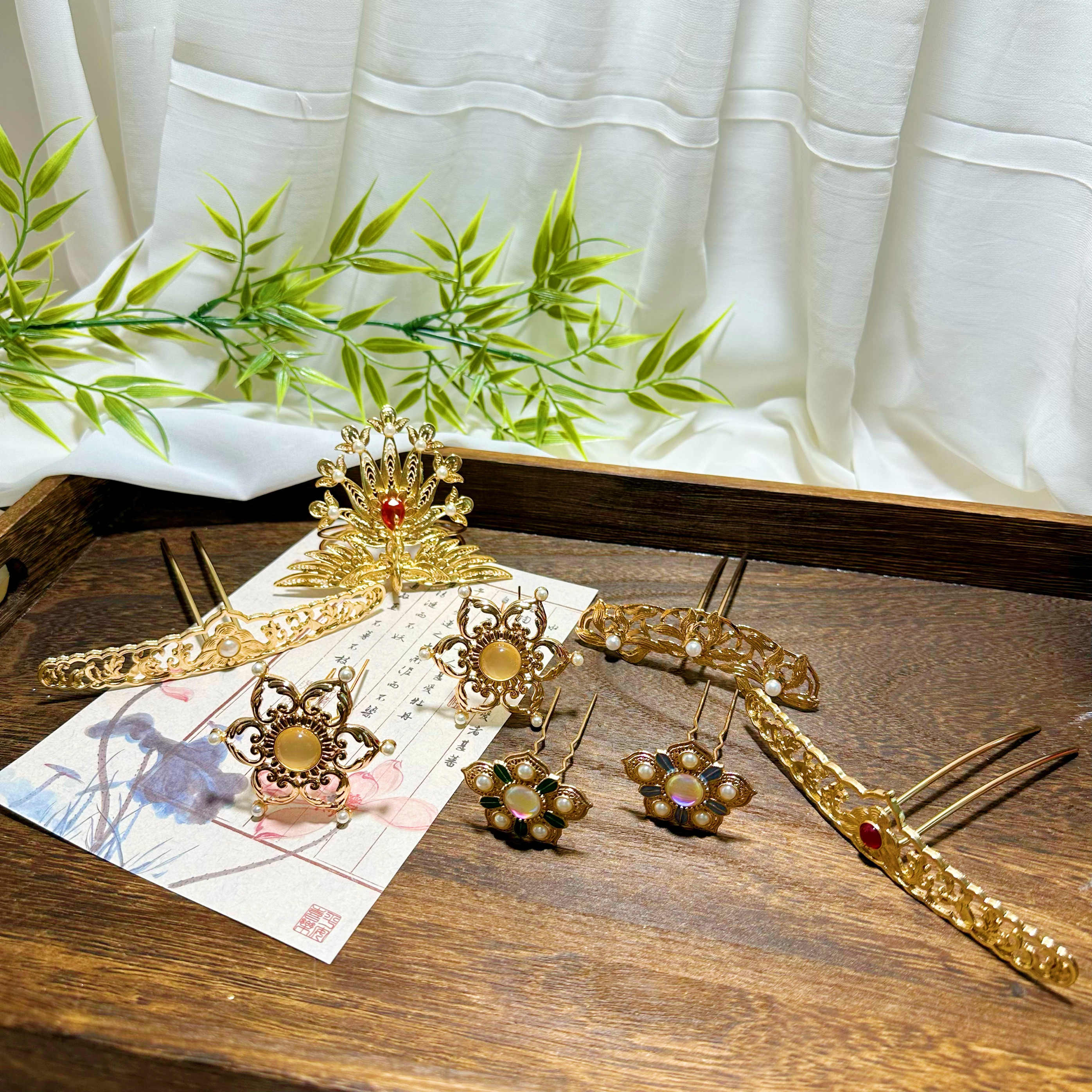 オーダーメイド＊着物 日本髪 まとめ髪 かんざし 本鼈甲（白甲・黒甲 
