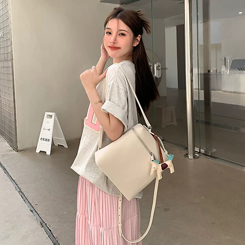 Bag of parody Ланч-бокс, сумка, вместительный и большой рюкзак, из натуральной кожи