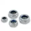 Iron factory standard fine tooth nylon self-locking lock nut M22*1 5 24*1 5 24*2 27*1 5 27*2