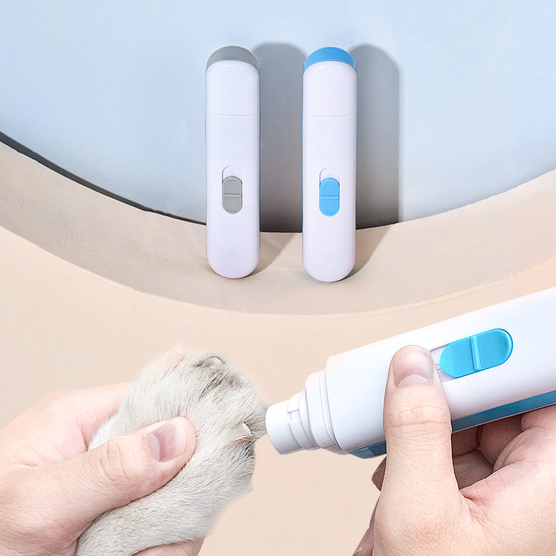 High-power pet electric nail polisher dog charging nail clippers cat dry battery nail clippers nail clippers