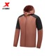 Xtep fleece jacket ຜູ້ຊາຍ 2024 ພາກຮຽນ spring ໃຫມ່ສອງຊັ້ນ hooded windbreaker warm top 976129160172