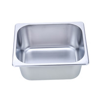 Huili electric fryer cylinder Stainless steel fractional basin thickened rectangular commercial square basin