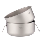 Титановый ремесленник 8520 открытый лагерь Pure Titanium Soup Port Picnic для пикника для пикника для пикника для пикника для пикника для пикника.