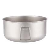 Титановый ремесленник 8520 открытый лагерь Pure Titanium Soup Port Picnic для пикника для пикника для пикника для пикника для пикника для пикника.