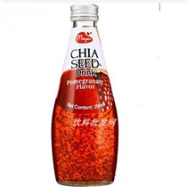 Thailand imported meienchia seed pomegranate flavor fruity beverage glass bottle 290mlx24 bottle glass bottle