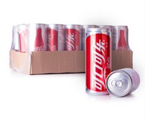 Coca-Cola carbonated drinks without sugar Jianyi 330ml * 24 cans of Beijing area